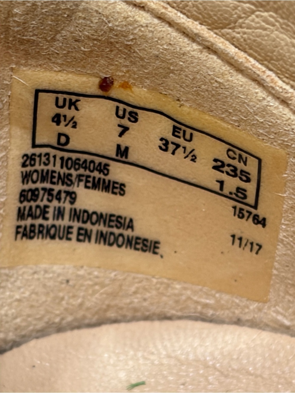 Clarks Trigenic Tan Mary Jane Slip-On Flats Walking Shoes Arch Support (7) - Picture 8 of 8